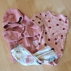 Last Chance, Carter's lot, 3 pieces, euc, 6 months